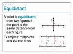 Define Equidistant