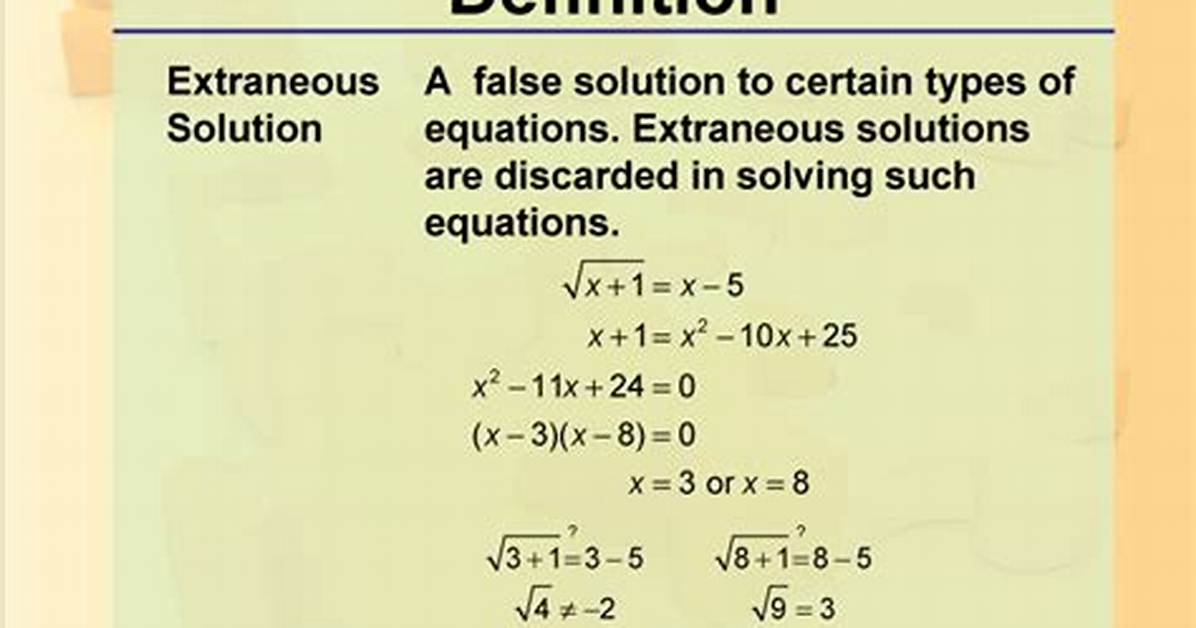 Define Extraneous