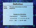 Define Finite