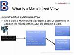 Define Materialized