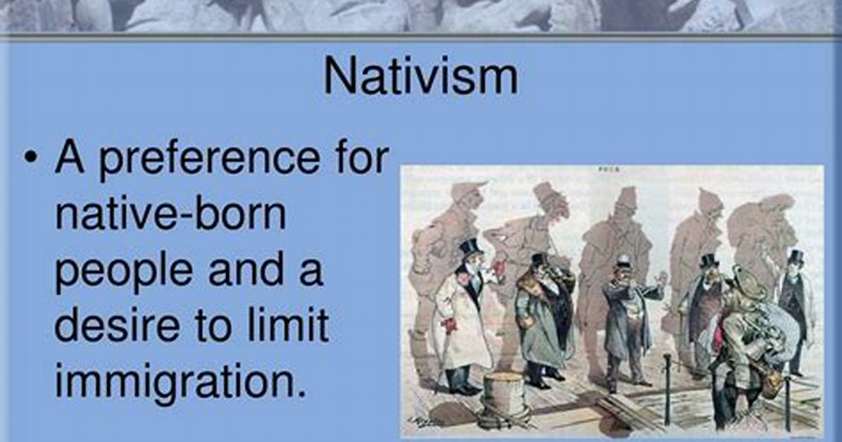 Define Nativism