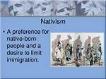Define Nativism