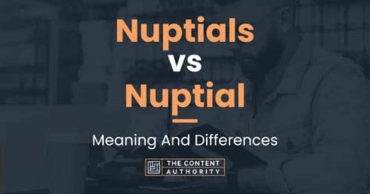 Define Nuptial