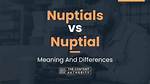 Define Nuptial