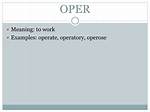 Define Operatic