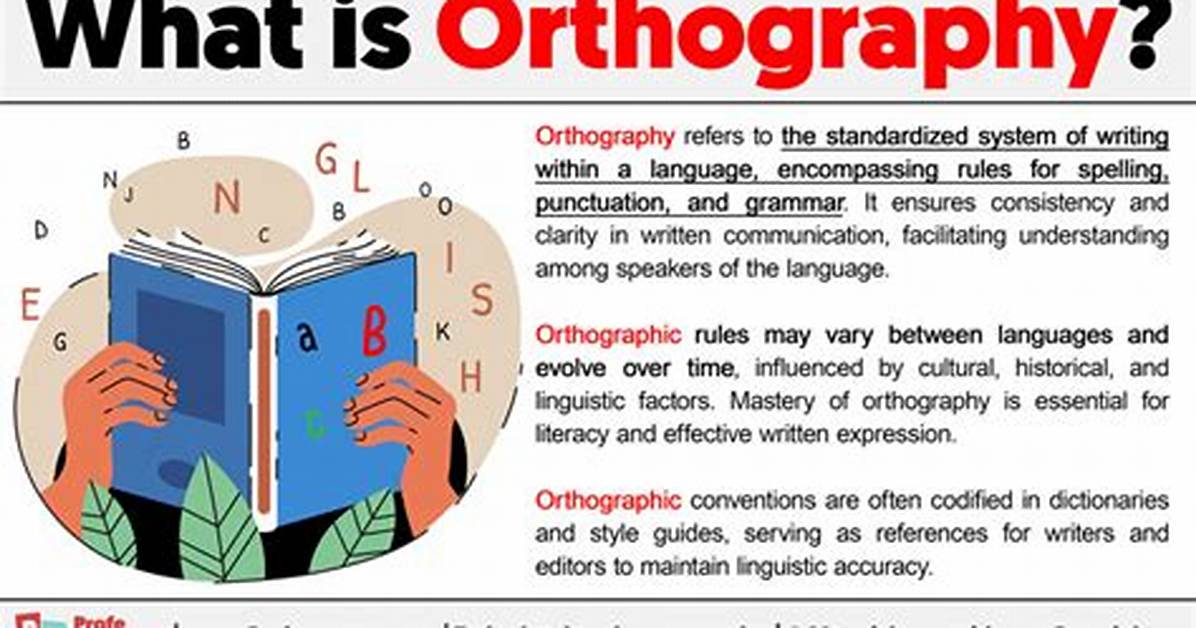 Define Orthography