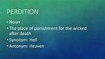 Define Perdition