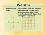 Define Perpendicular Lines