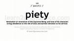 Define Piety