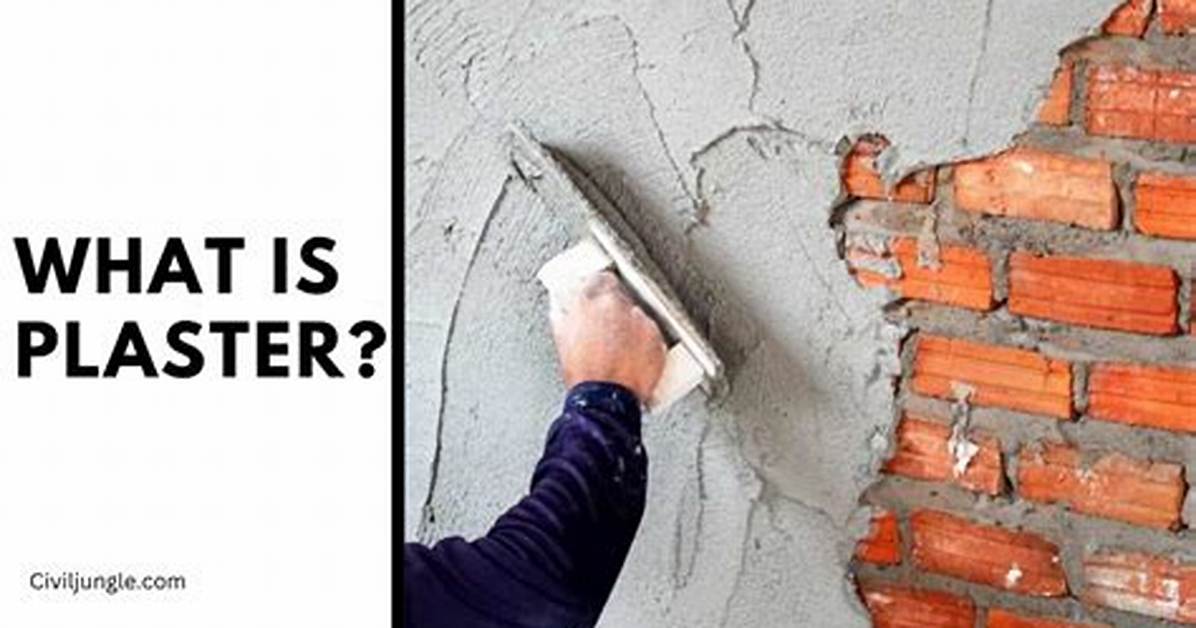 Define Plaster