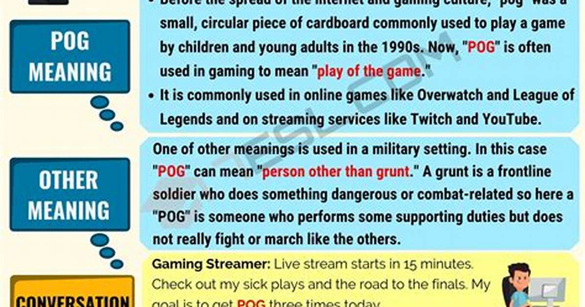 Define Pog