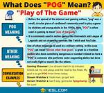 Define Pog