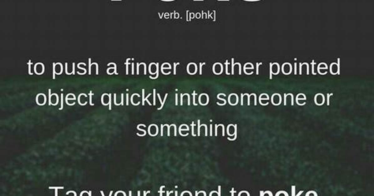 Define Poke