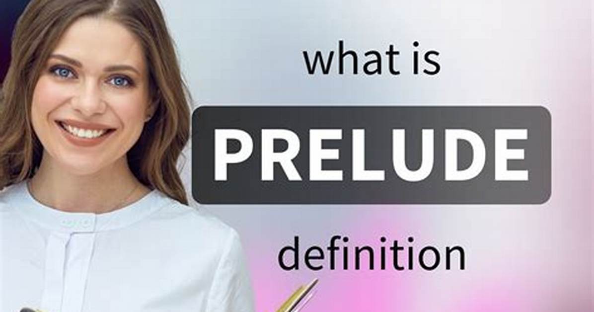 Define Prelude