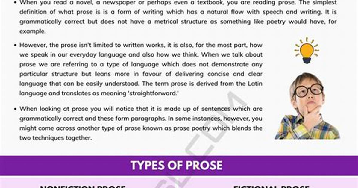 Define Prose