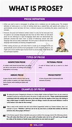 Define Prose