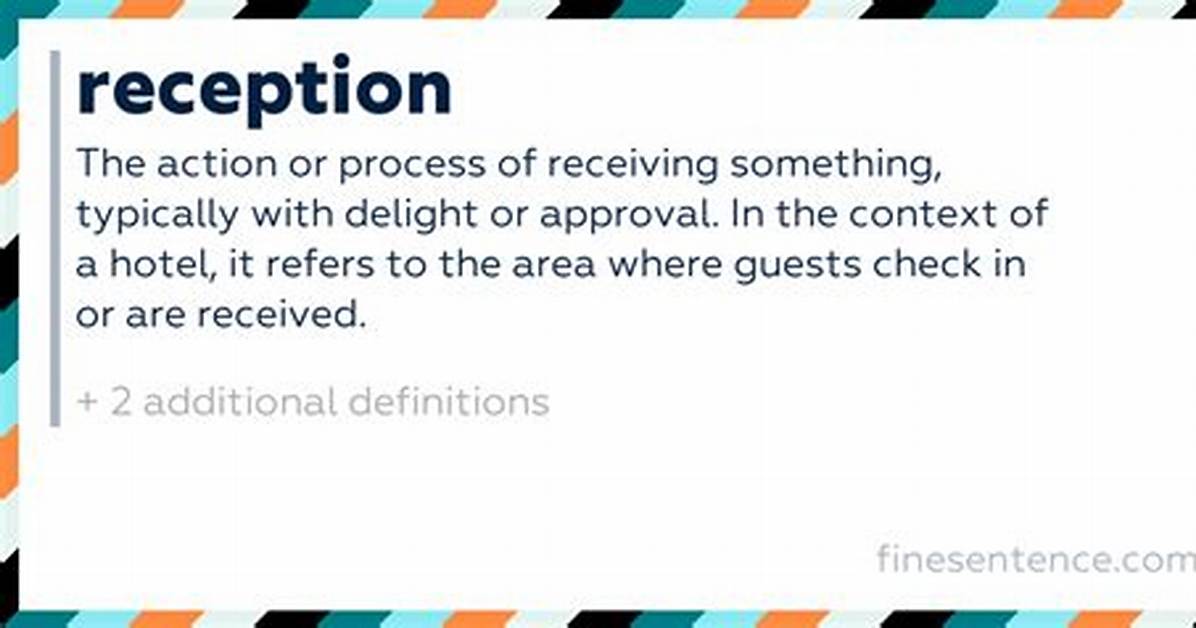 Define Reception