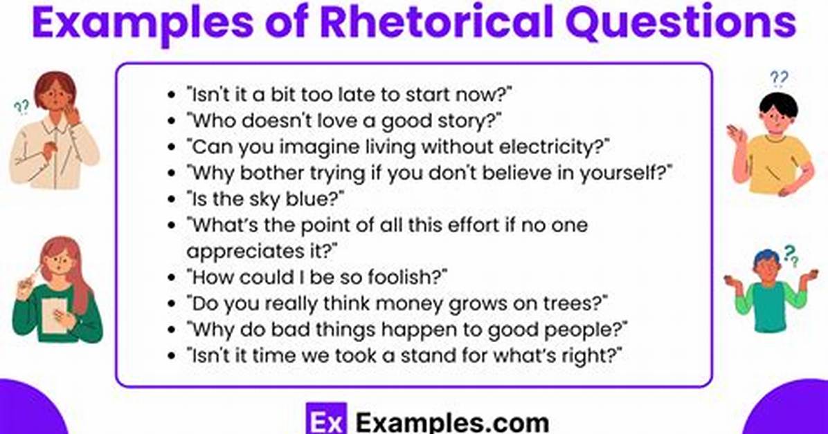 Define Rhetorical Question