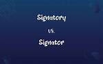 Define Signator