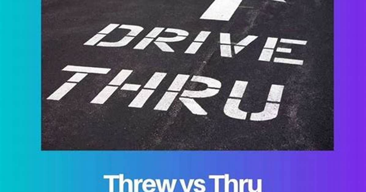Define Thru