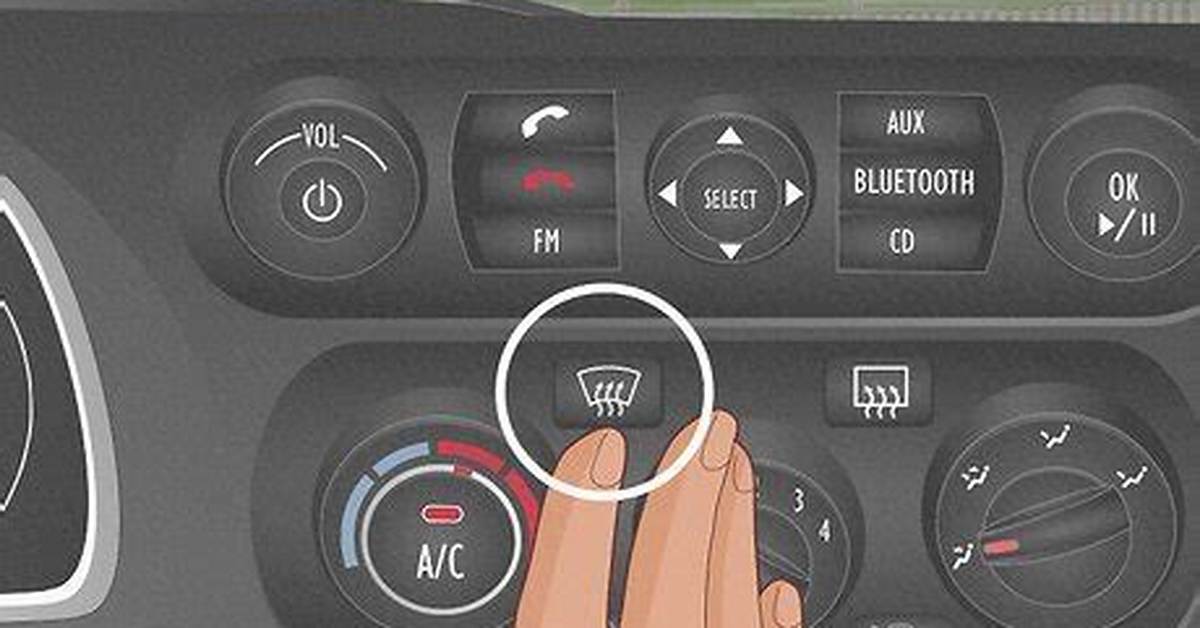 Defroster Button