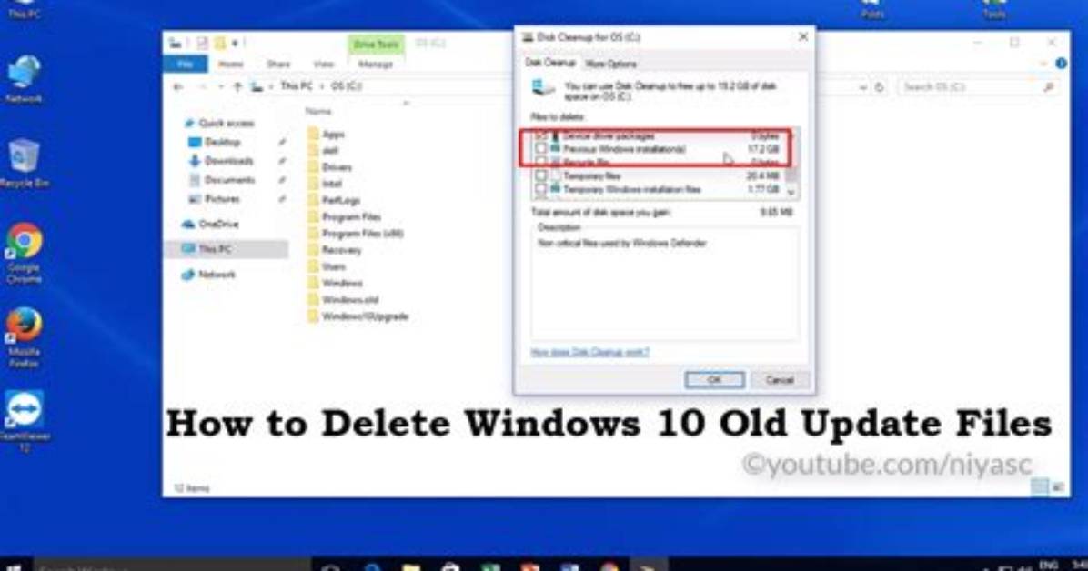 Delete Old Windows / Program Files from Second Drive?