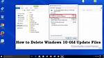 Delete Old Windows / Program Files from Second Drive?