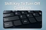 Delete or Caps Lock for Example