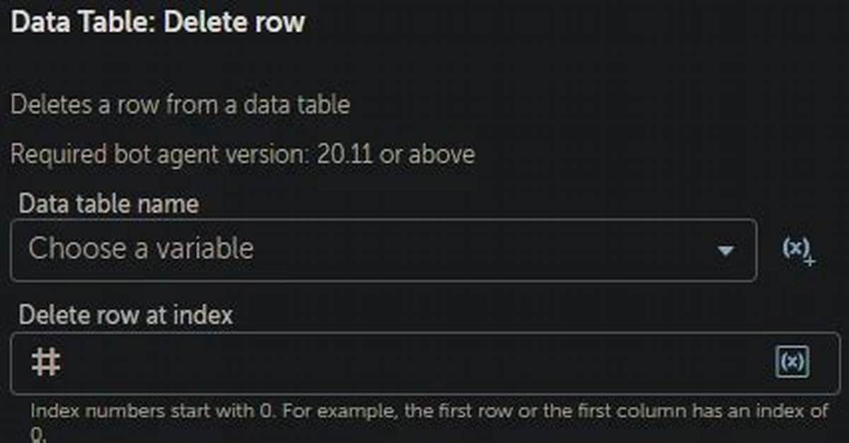 Deleting Specific Rows from Datatable