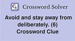 Deliberately Avoid
