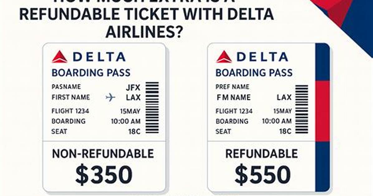 Delta Refundable Ticket