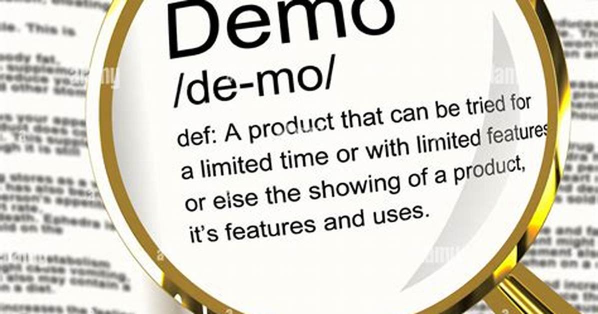 Demo Definition
