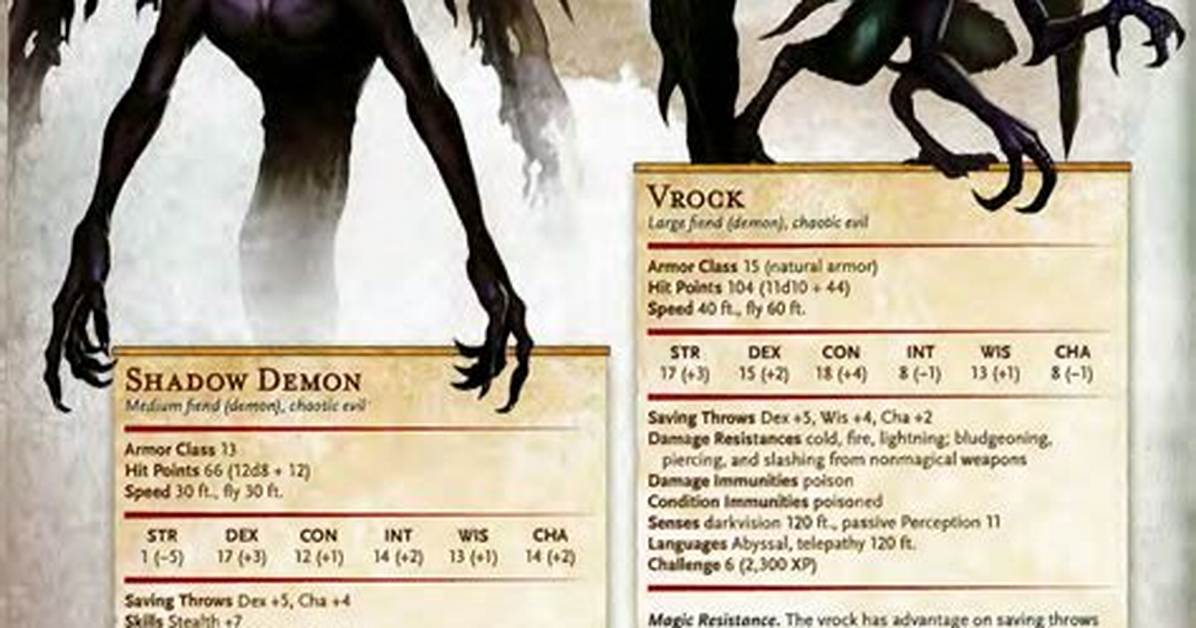 Demons 5E