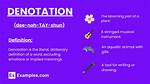 Denotation Examples