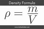 Density Calculator