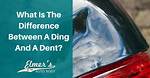 Dent or Ding