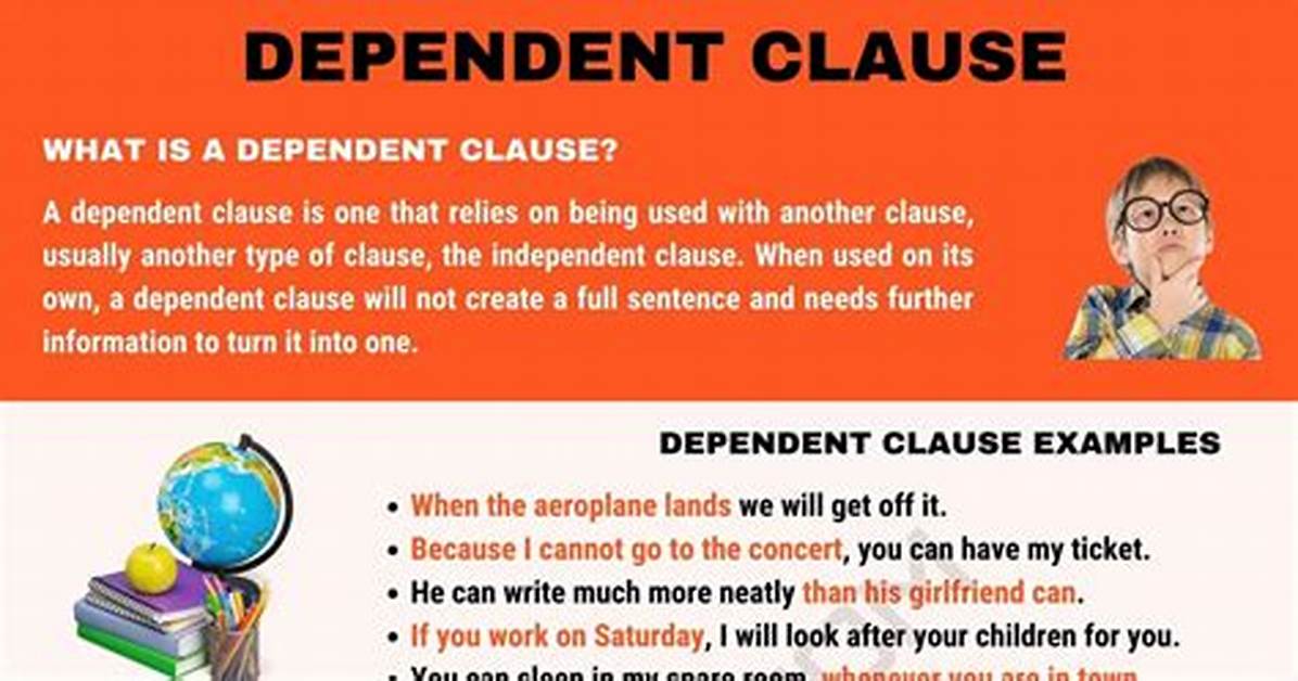Dependent Clause Examples