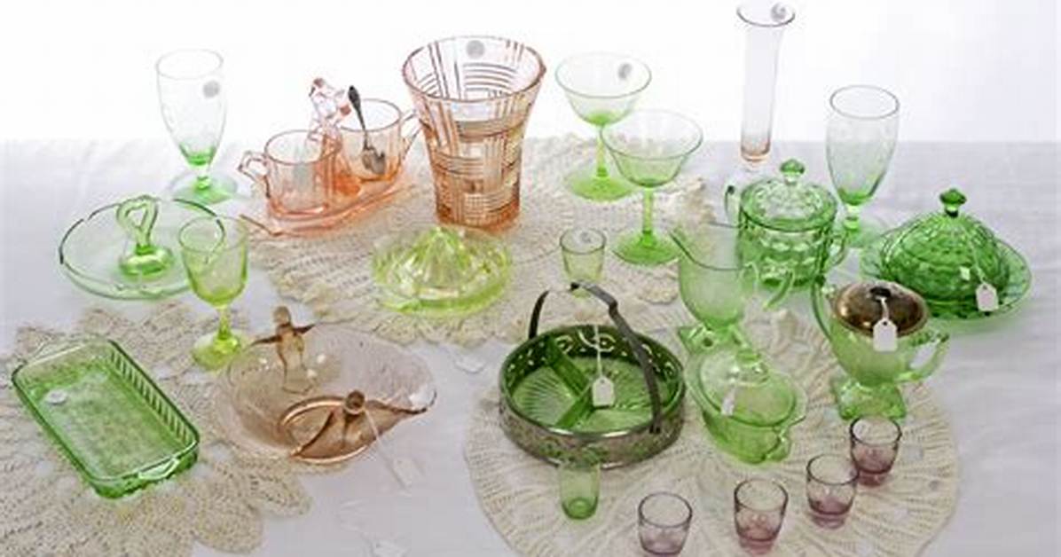 Depression Glass Patterns