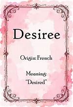 Desiree Name