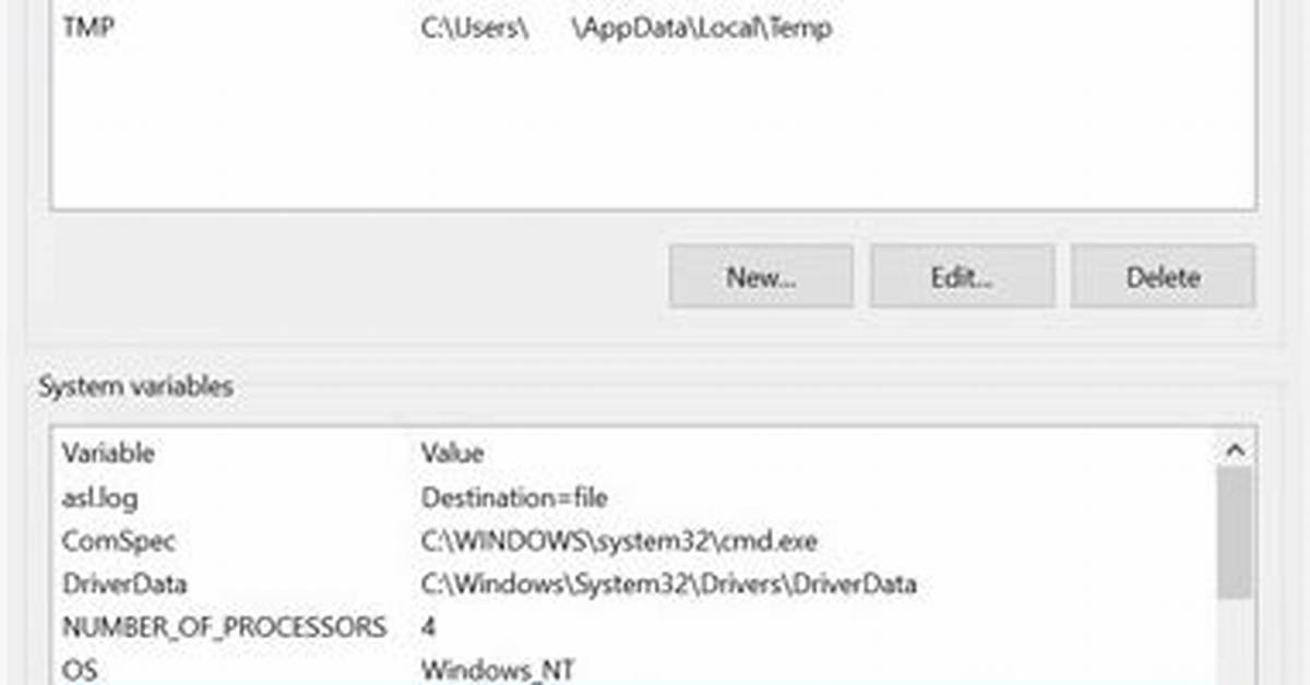 Desktop Application with File with Environment Variable