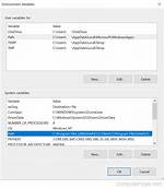 Desktop Application with File with Environment Variable