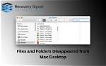 Desktop Folder Disappeared Mac?