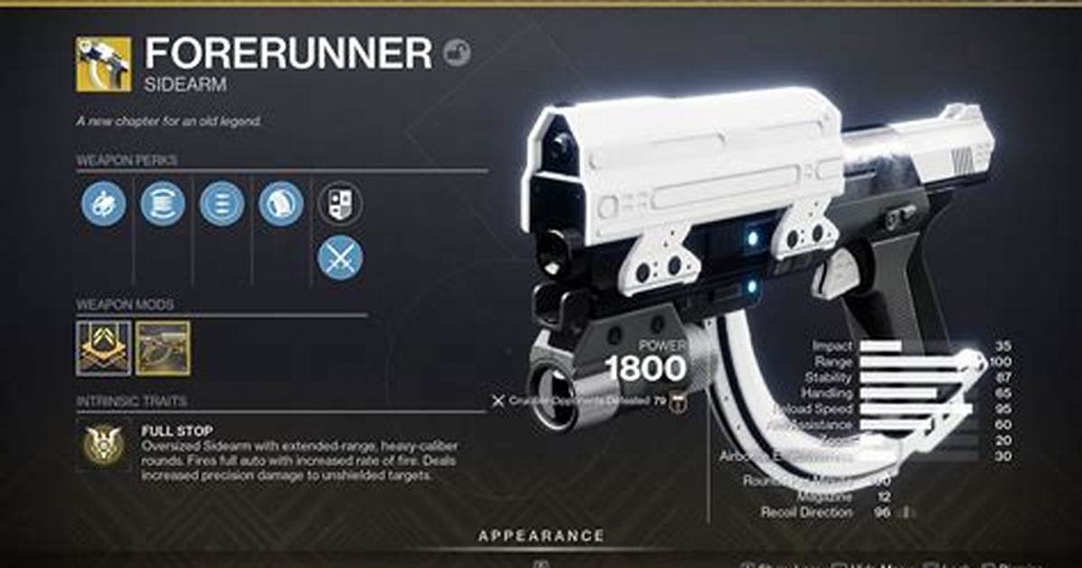 Destiny 2 Forerunner Catalyst Guide