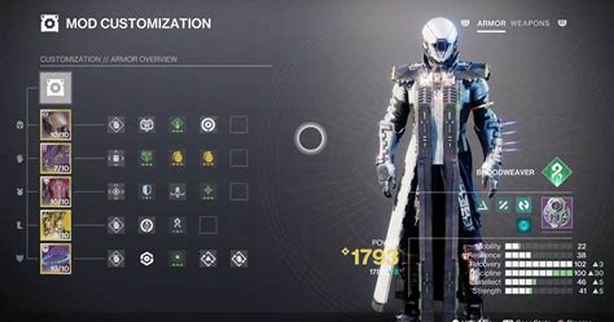 Destiny 2 Lightfall Mod Customization Explained