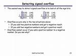 Detecting Negative Numbers