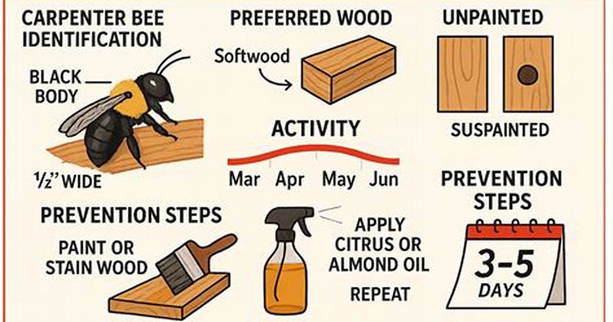 Deterring Carpenter Bees