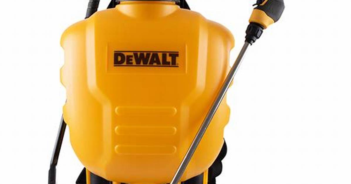 Dewalt Sprayer