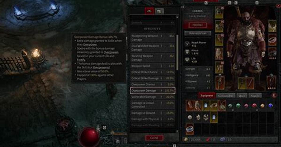 Diablo 4 Overpower Damage Explained