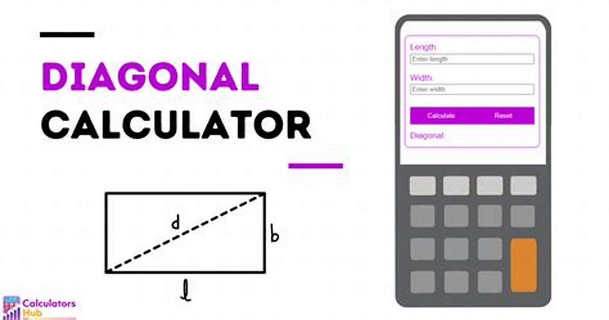Diagonal Calculator