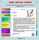 Diary Entry Format